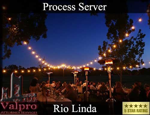 Registered Process Server Rio Linda California