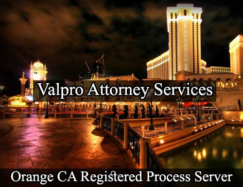 Registered Process Server in Orange California