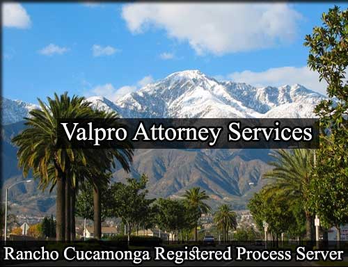 Registered Process Server in Rancho Cucamonga California