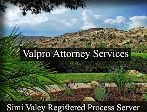 Registered Process Server in Simi Valley California