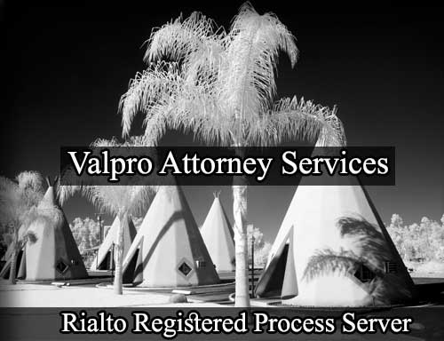 Registered Process Server in Rialto California