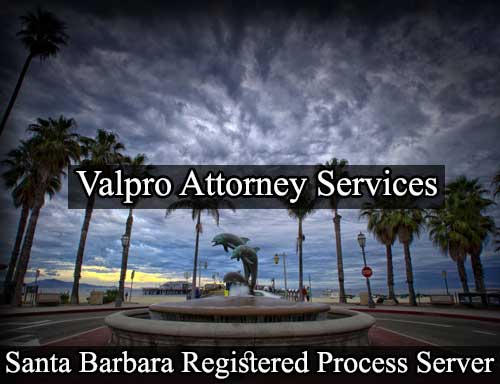Registered Process Server in Santa Barbara California