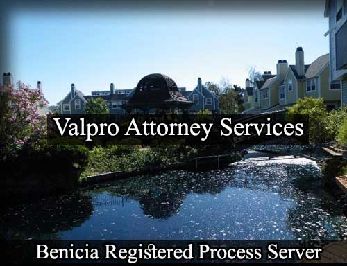 Registered Process Server in Benicia California