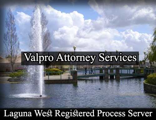 Registered Process Server in Laguna West California