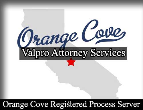 Registered Process Server in Orange Cove California