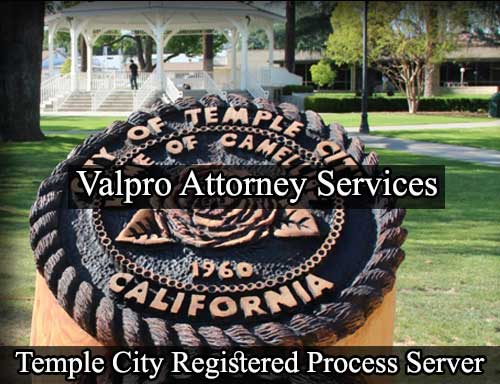 Registered Process Server Temple City California