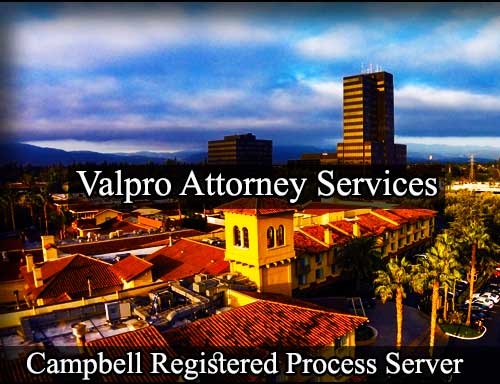 Registered Process Server Campbell California