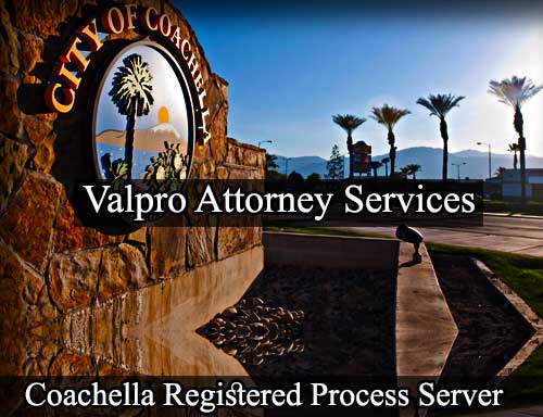 Registered Process Server in Coachella California