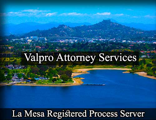 Registered Process Server La Mesa