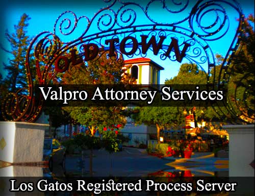 Registered Process Server Los Gatos California