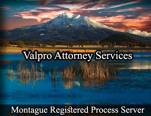 Registered Process Server Montague California