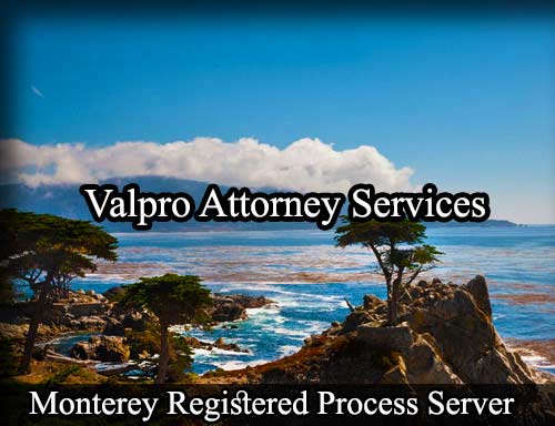 Registered Process Server Monterey California
