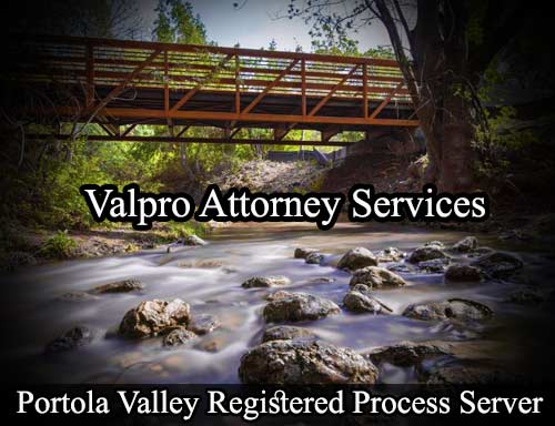 Registered Process Server Portola Valley