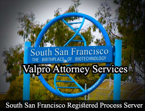 Registered Process Server South San Francisco