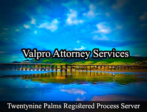 Registered Process Server Twentynine Palms