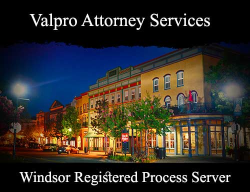 Registered Process Server Windsor