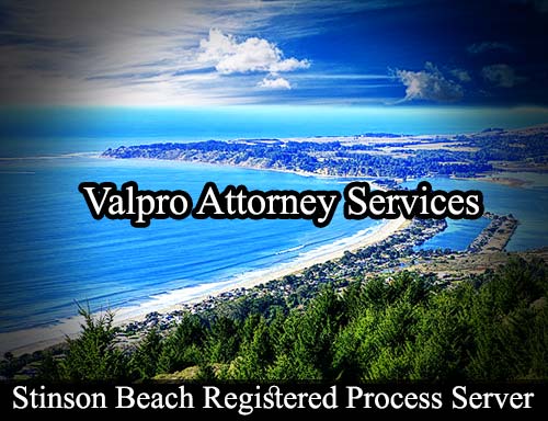Registered Process Server Stinson Beach California