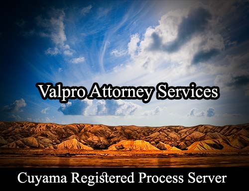 Registered Process Server Cuyama California