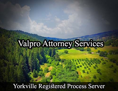 Registered Process Server Yorkville California