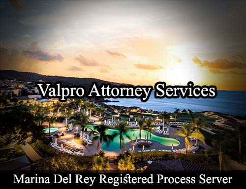 Registered Process Server Marina Del Rey California