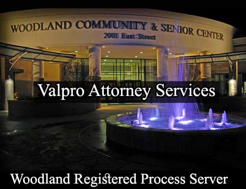 Registered Process Server in Woodland California