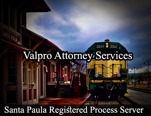 Registered Process Server Santa Paula